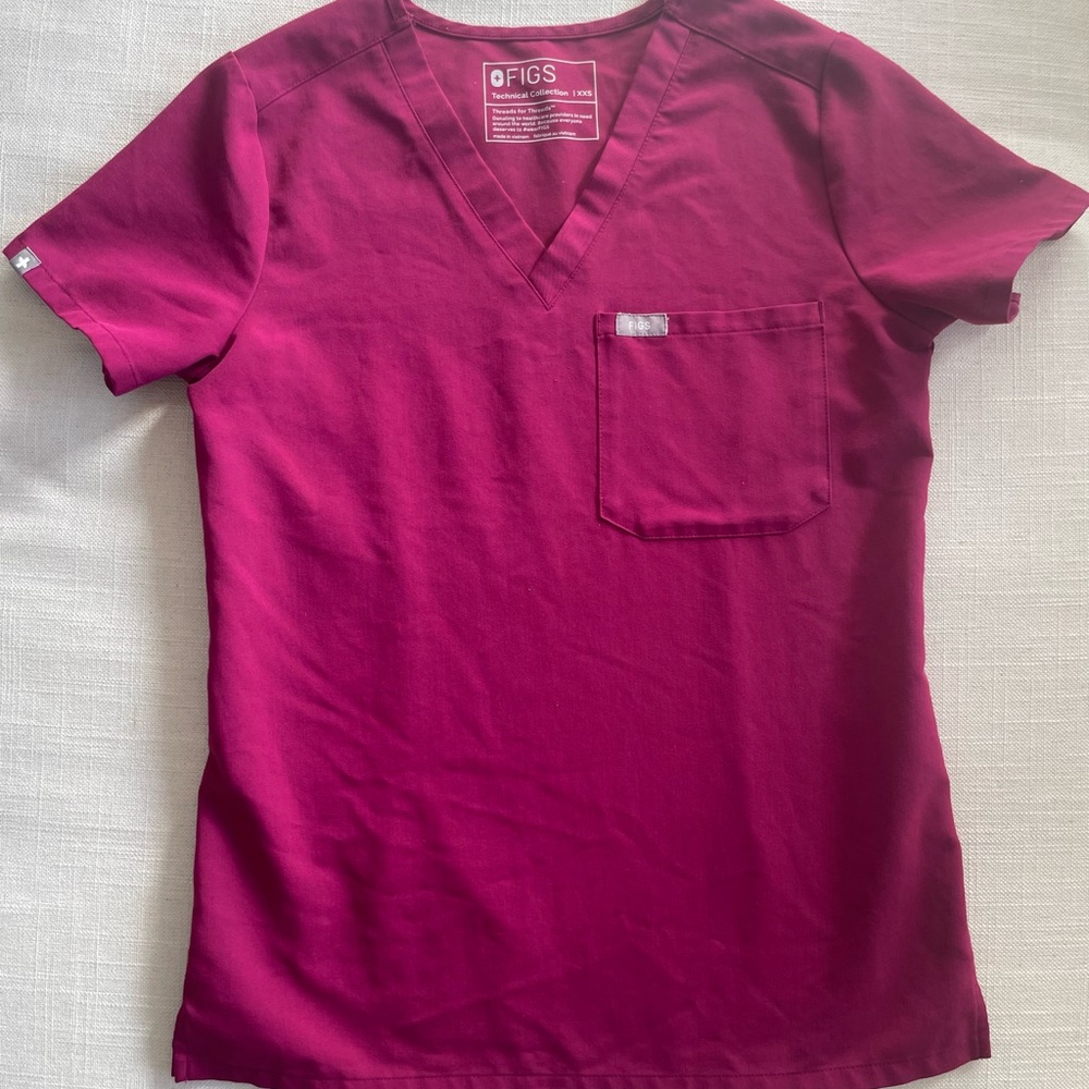 Figs Catarina One-Pocket Scrub Top